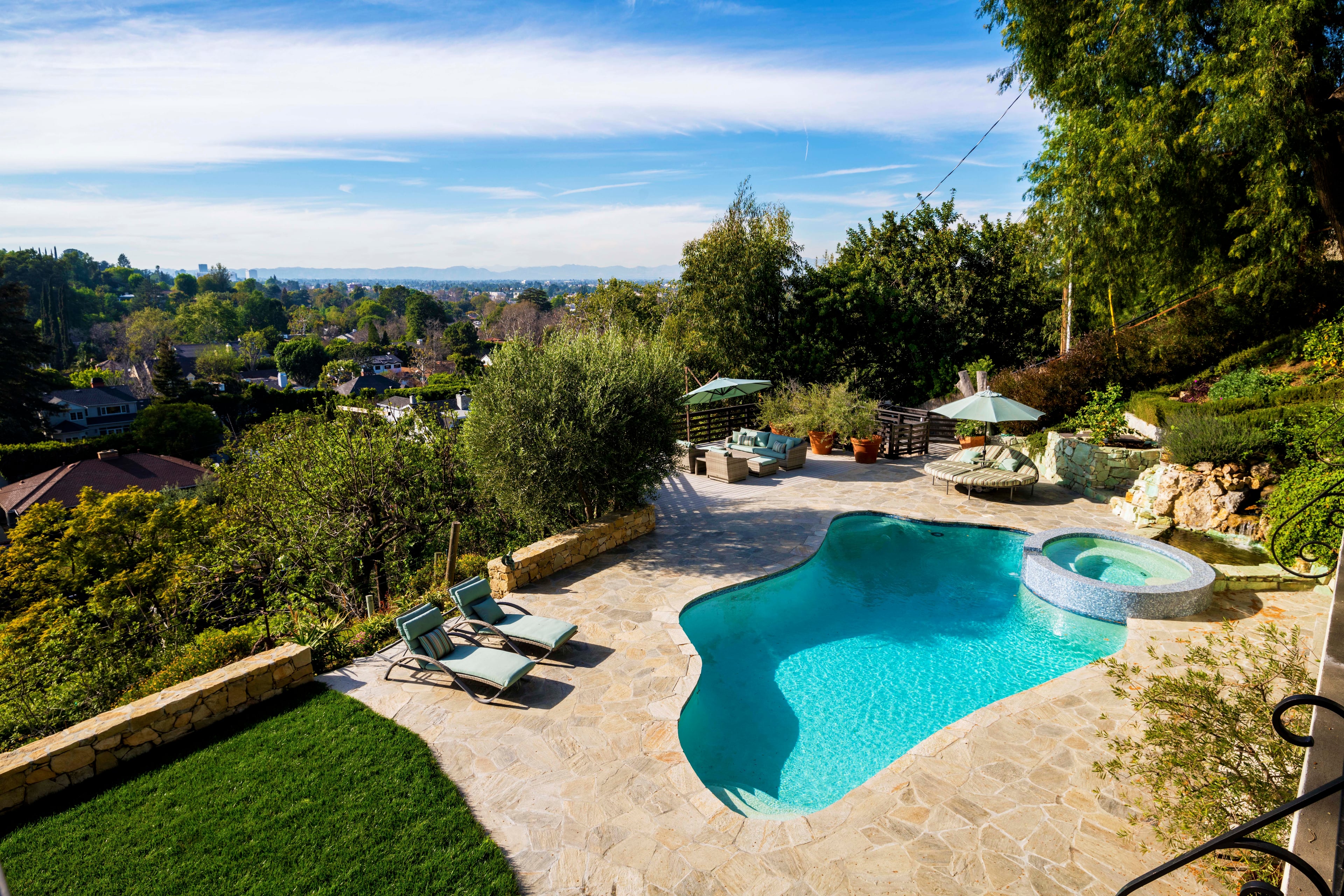 Estate on Blairwood Drive in Longridge Estates, Studio City